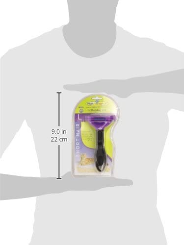 Furminator Kısa Tüylü Kediler İçin Fırça Ve Tüy Tarağı Large