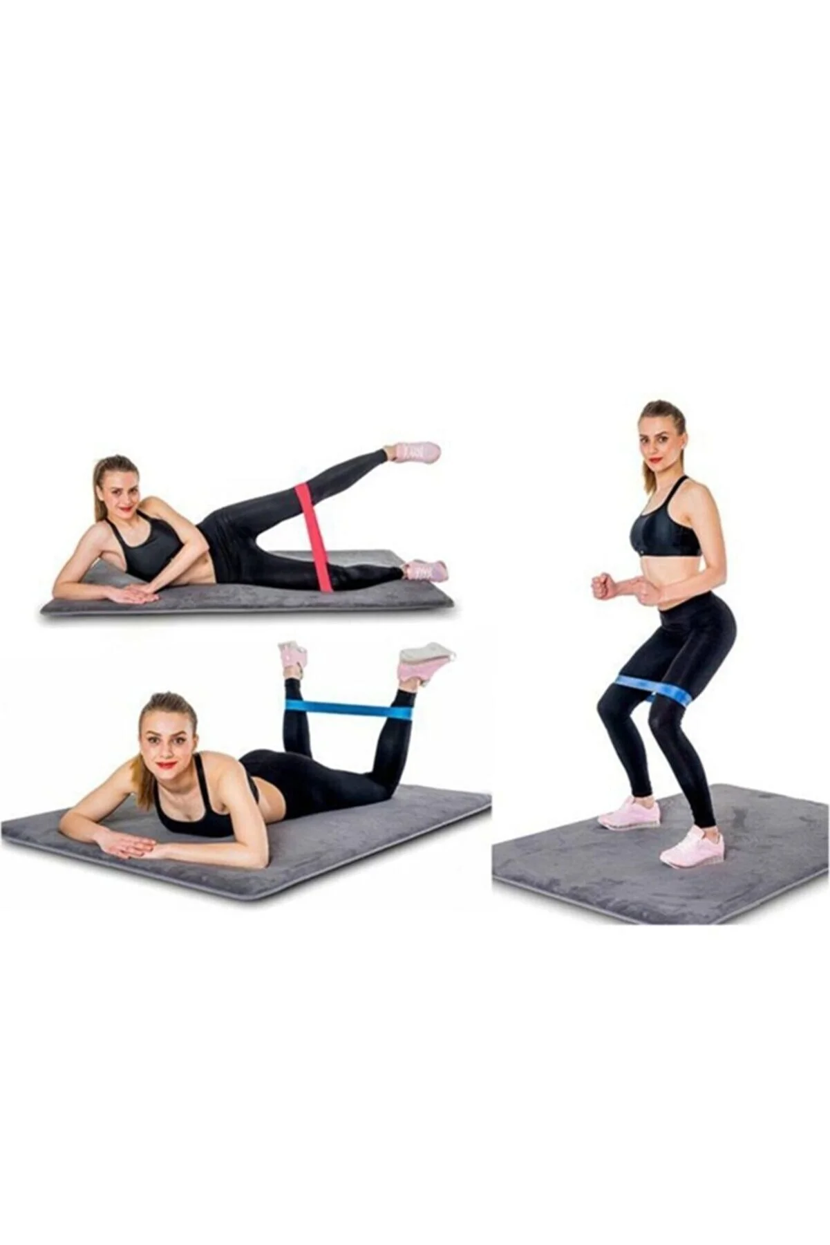 Pilates Direnç Lastiği 5 Li Paket