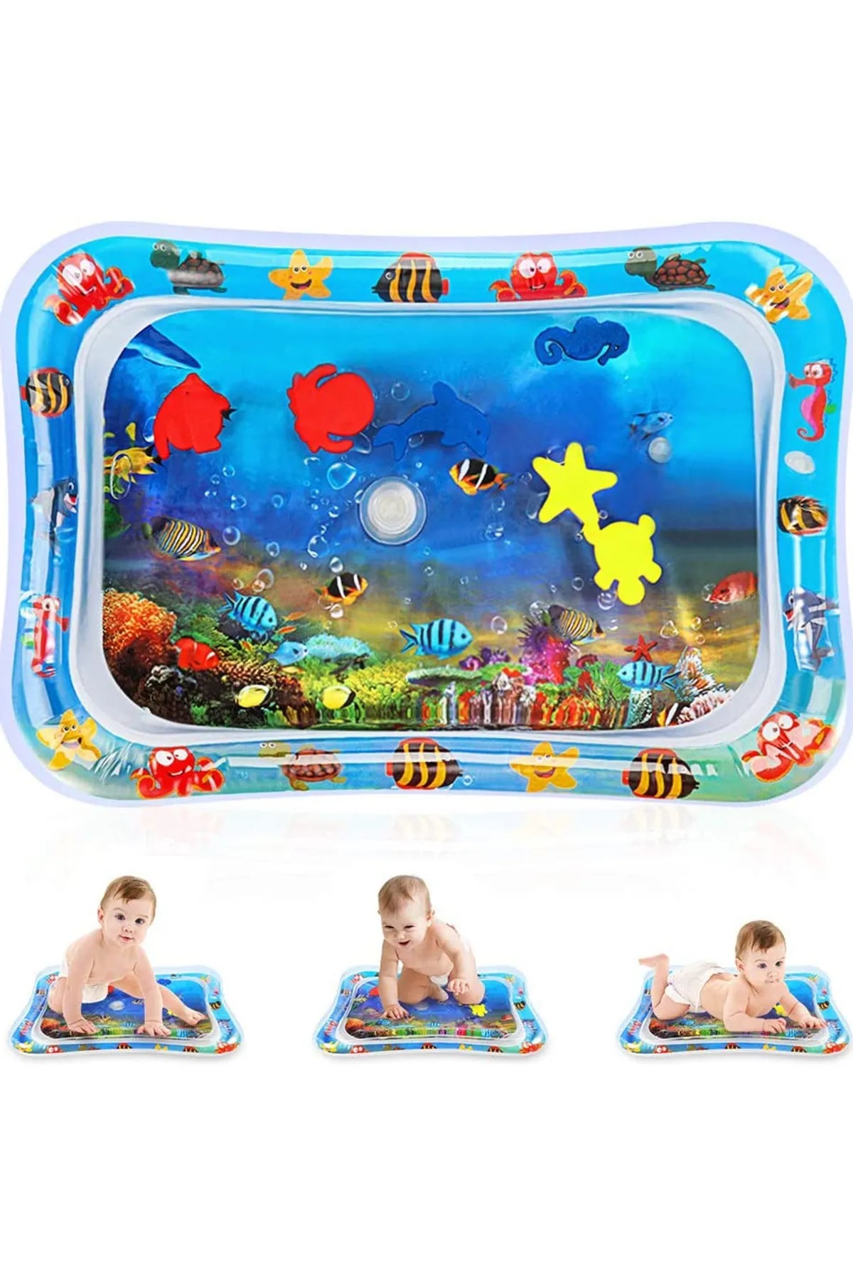 Bebek Su Oyun Matı Tummy Time Karın Üstü Aktivite