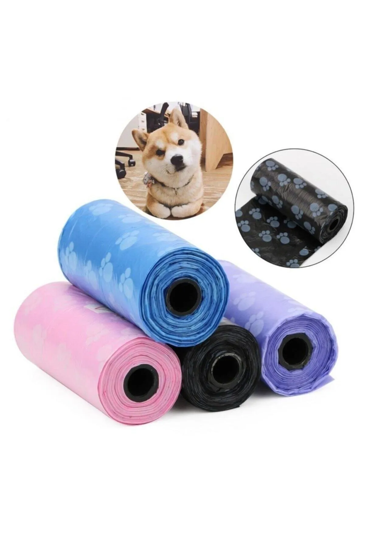 Köpek Kedi Kaka Poşeti 4lü Set