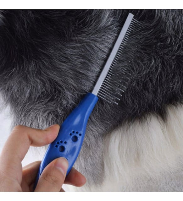 Kedi Köpek Tüy Açma Tarağı Kıtık Açıcı Bakım Tarağı Metal