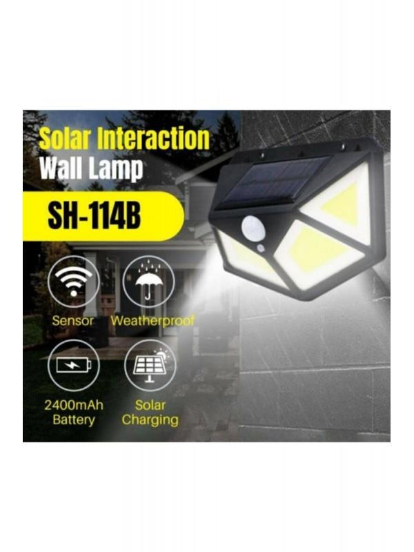 114 Ledli Solar Güneş Enerjili Bahçe Aydınlatması