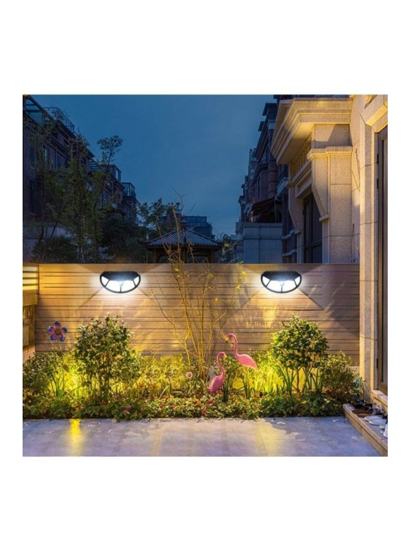 Solar Güneş Enerjili 122 Cob Ledli 3 Modlu Hareket Sensörlü