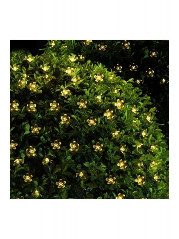 30 Ledli Solar Çiçekli Günışığı Bahçe Aydınlatması