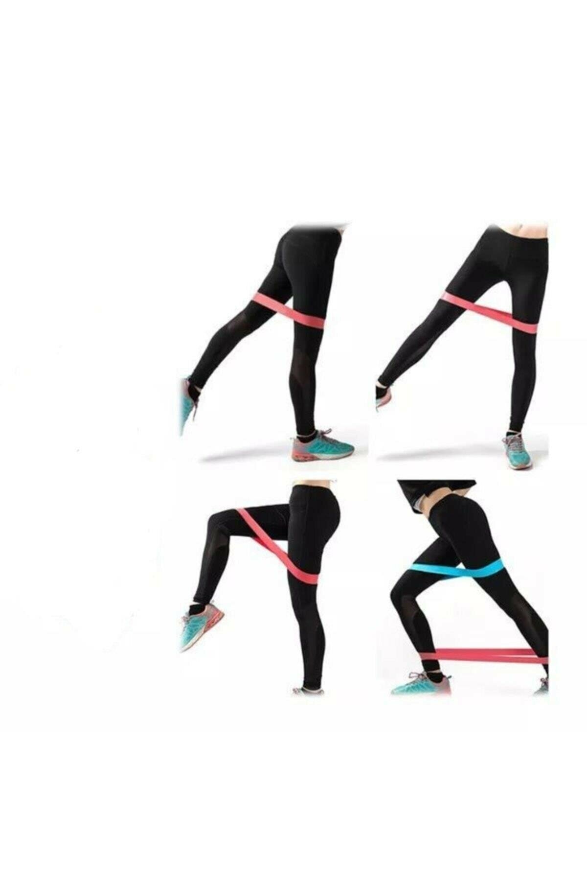 Pilates Direnç Lastiği 5 Li Paket