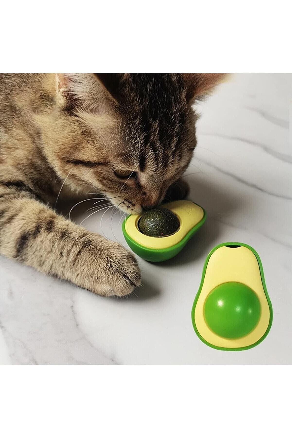 Avokado Şekilli Kedi Nanesi Catmint Catnip Kedi Otlu Oyuncak Kedi Çimi Oyuncağı