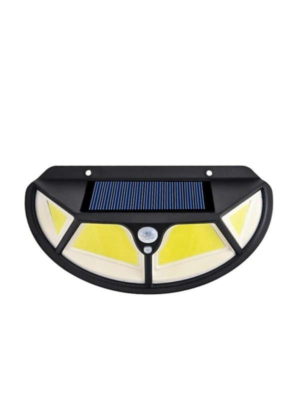 Solar Güneş Enerjili 122 Cob Ledli 3 Modlu Hareket Sensörlü