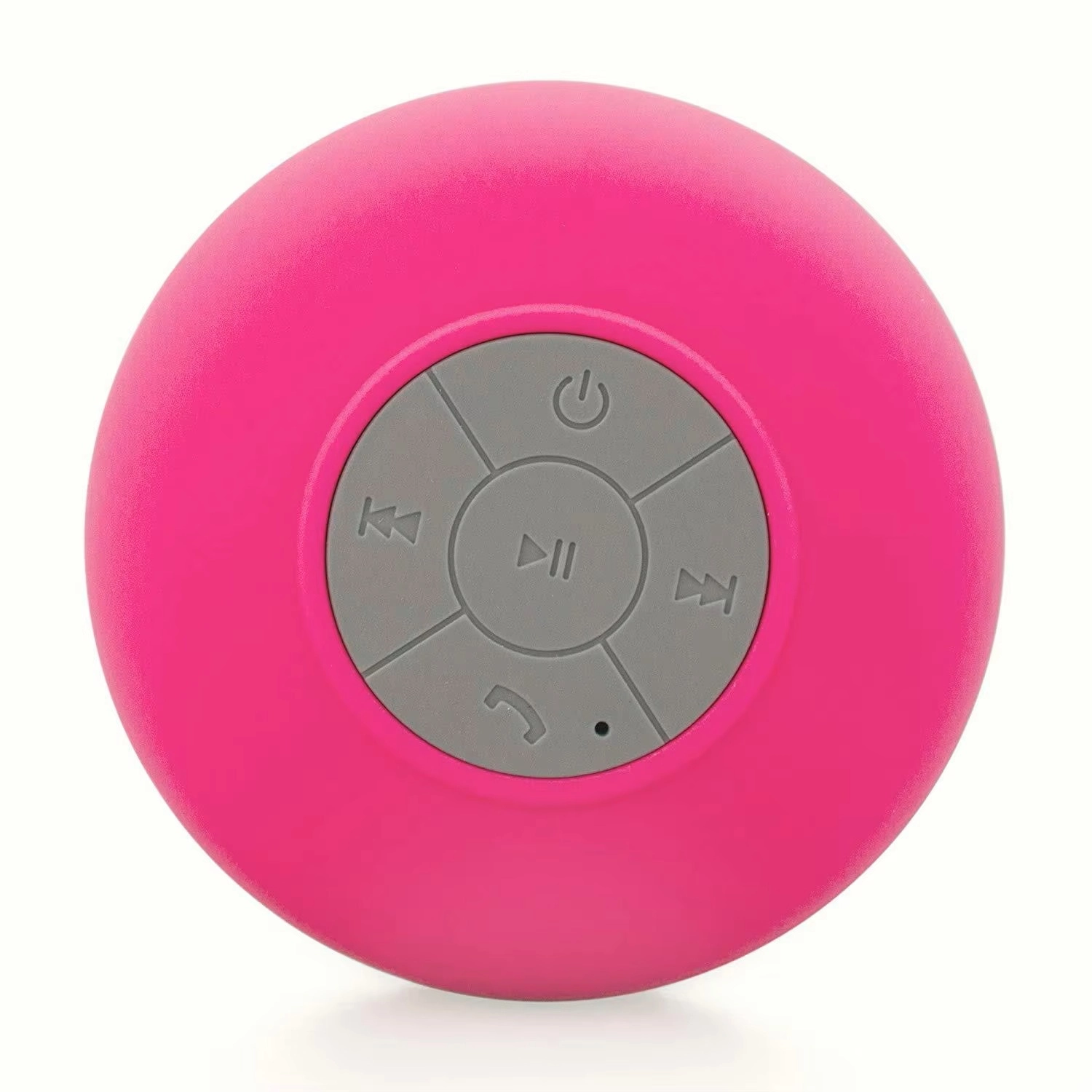 Su Geçirmez Mini Bluetooth Duş Hoparlörü Pembe