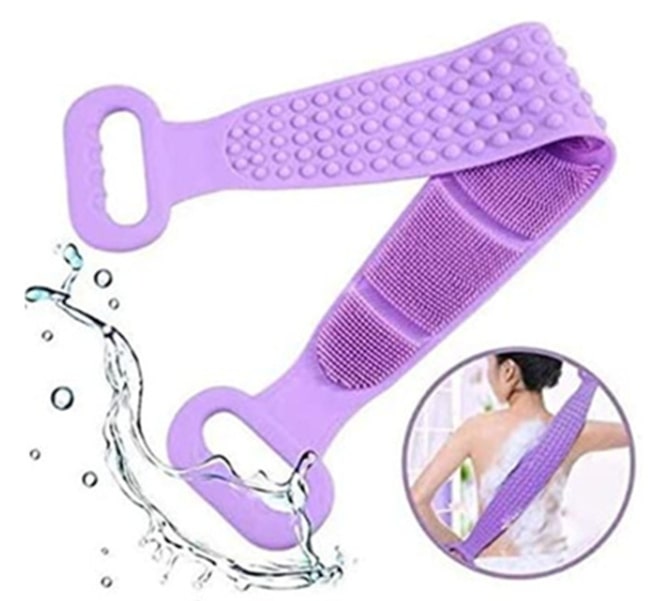 Banyo Sırt Kesesi Çift Taraflı Silikon
