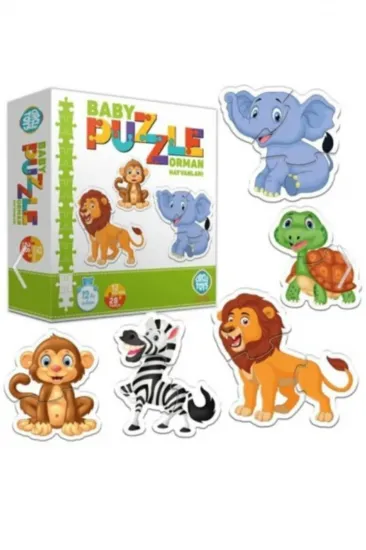 Baby Puzzle Orman Hayvanları Eşleştirme Oyunu