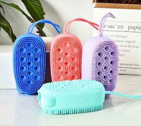 Silikon Banyo Kesesi Süngerli Yeni Nesil Lif