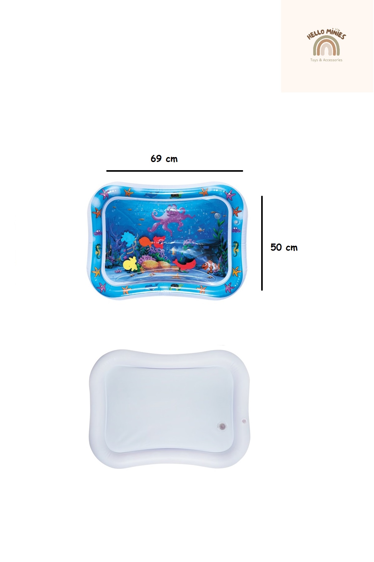 Bebek Su Oyun Matı Tummy Time Karın Üstü Aktivite