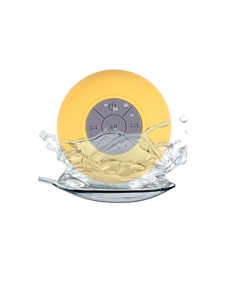 Su Geçirmez Mini Bluetooth Duş Hoparlörü Yeşil