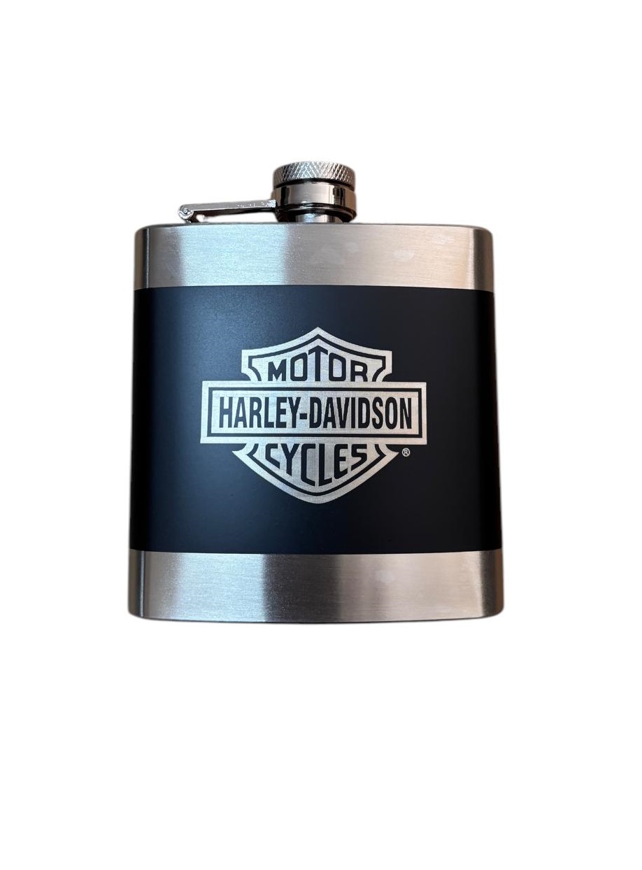 Paslanmaz Çelik Matara 8 oz 236 ml Harley İçki Matarası